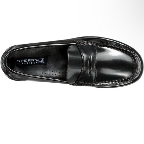 Sperry Top-Sider ‘Colton’ Black Leather Loafers - Picture 10 of 13